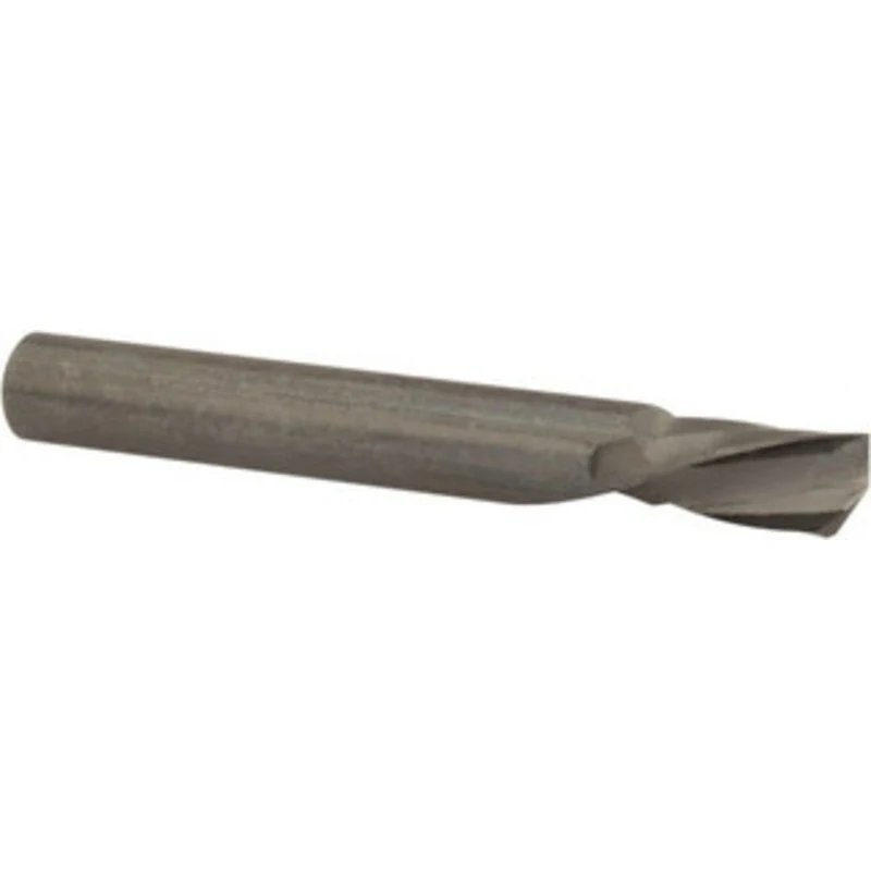 LMT Onsrud LP 1/4 Diam RH Solid Carbide 1-Flute Single Edge Downcut Spiral Router Bit Uncoated, 3/8 LOC, 1/4 Shank Di...